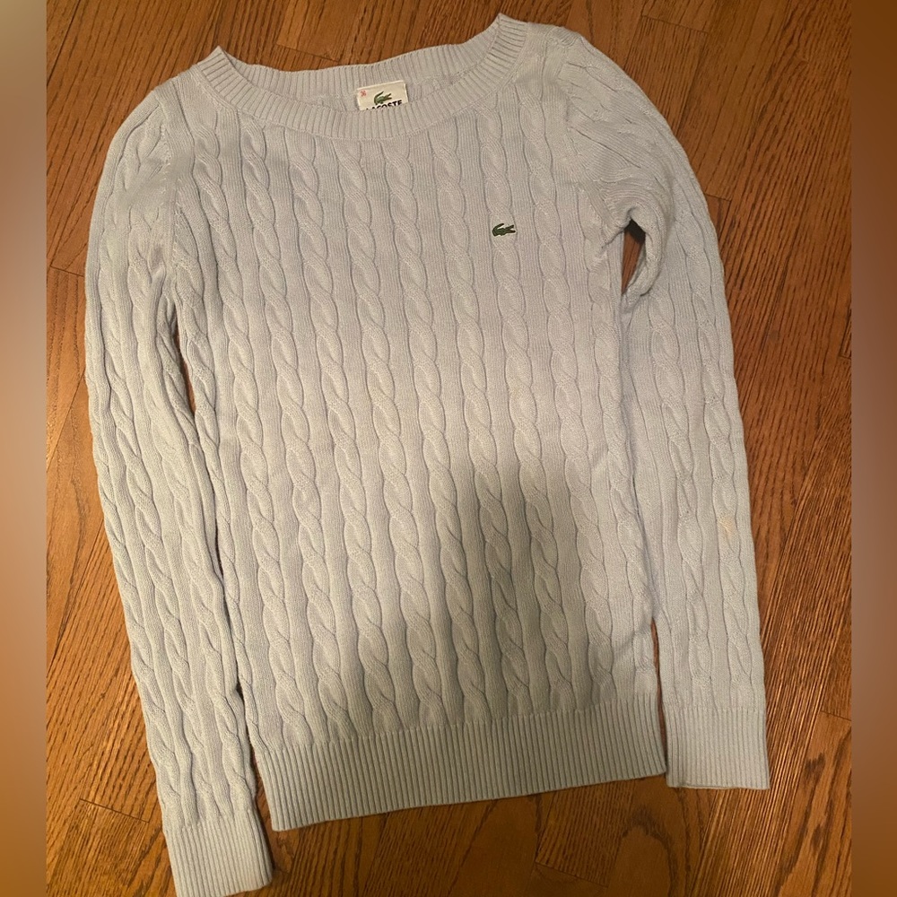 Lacoste Sweater Baby Blue